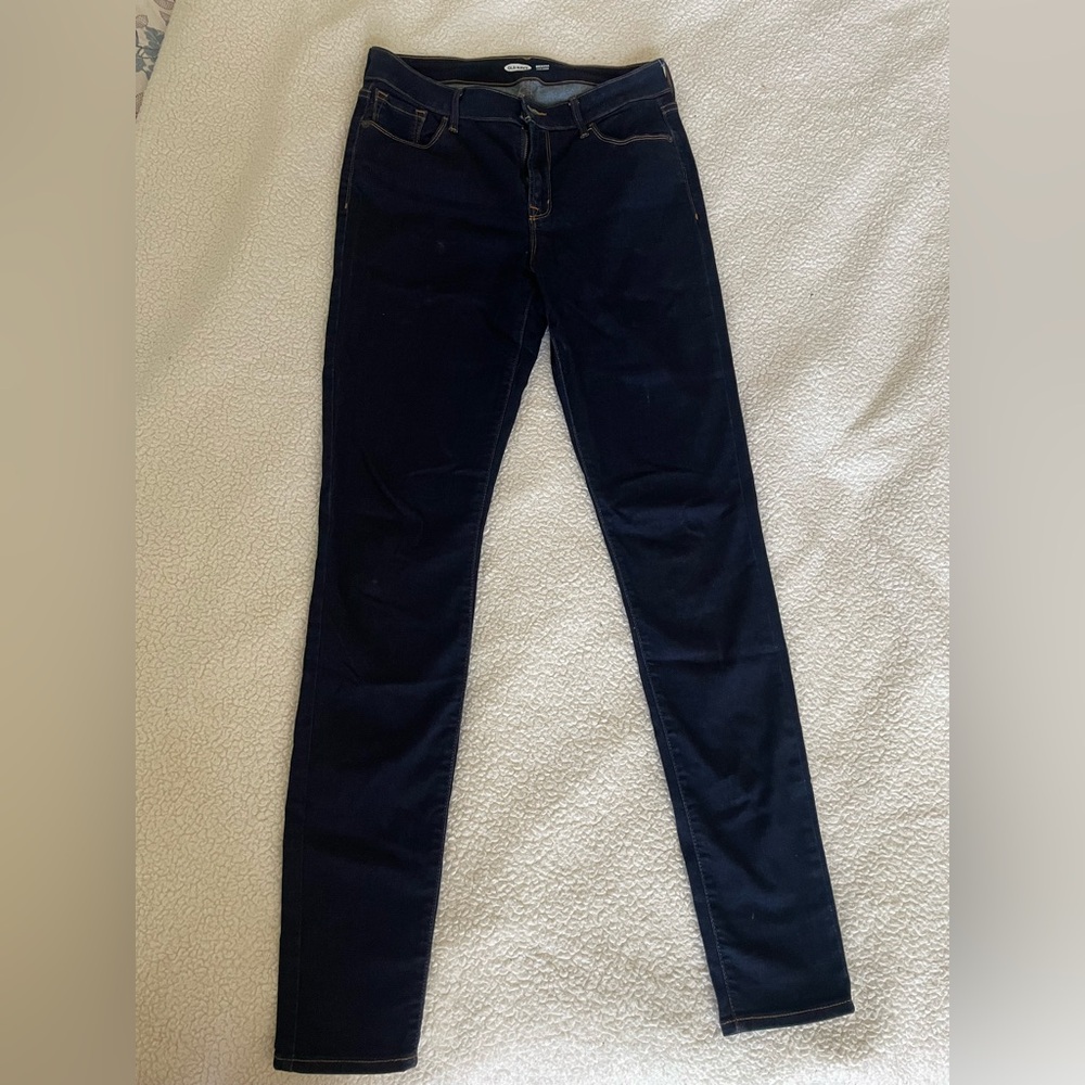 Tall Old Navy Women's Navy Skinny Jeans